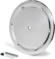 Weld Racing Mud Cover, Quick Release Fastener, Aluminum, Polished, 15 in Wheels, Each