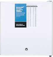 ACCUCOLD Compact Freezer, 19" Wide, White - FS24LPRO
