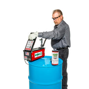 Newstripe Single Can Disposal System by Aerovent – 30"L x 8"W x 11"H, All Welded Steel W/Non-Sparking Components, Green, Model 10004840