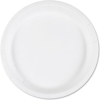 AbilityOne Paper Plate - 9" Diameter, 3/4" Deep 7350-00-899-3056: Box, 1000 Item(s)