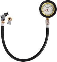 Joes Racing Products 32316 Tire Pressure Gauge, Pro Tire, Glow in The Dark, 0-30 psi, Analog, 2-1/2 in Diameter, White Face, 1 lb. Increments, Each , BLACK