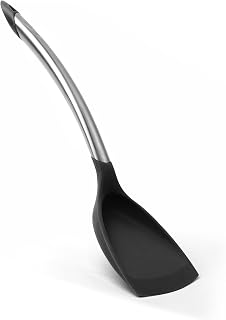 Cuisipro 12.5" Silicone Wok Turner, Black