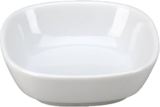 ARG-116 Signature Round Square Bowl, 4-1/2"X4-1/2"X1", 6 oz., Porcelain White (Pack of 36)