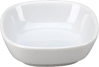 ARG-116 Signature Round Square Bowl, 4-1/2"X4-1/2"X1", 6 oz., Porcelain White (Pack of 36)