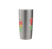 Fiesta Friday Stainless Steel Insulated Tumbler by Great Fiesta Friday Apparel – 20 Ounces, 20 fluid_ounces, Stainless Steel, Brushed Steel, Model P8K073EGW1TUSbrushed_steel