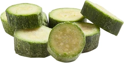 Simplot Classic Crinkle Cut Sliced Zucchini, 32 Ounce -- 12 per case.