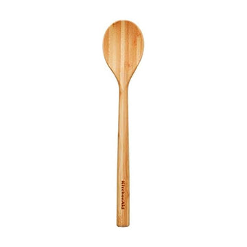 Universal Bamboo Tools by KitchenAid – 12-Inch, Bamboo, Wood, Model KQ603OHBBA