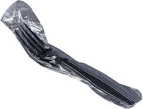 Direct Link Heavy Weight Wrapped Cutlery Fork Black, Plastic | 1000/Case