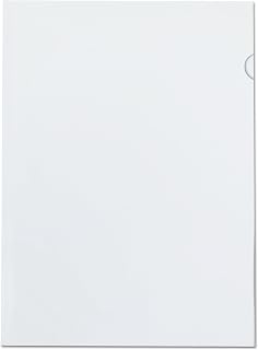 Pendaflex Color Jacs Transparent File Jackets, Letter Size, Poly, Clear, 50 per Box (61504EE) (Pack of 10)