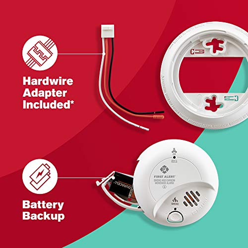 First Alert 3-Pack / Standard Detection / 1040510 Combination Smoke & Carbon Monoxide Detectors