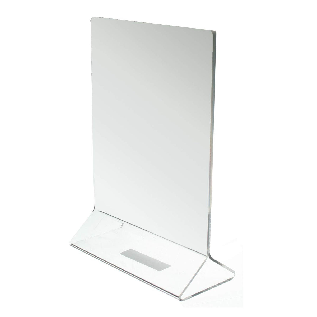 5" x 7" table card holder by Thunder Group – Plastic, Clear, Model PLMH003