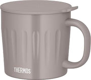 Thermos JTA-450 GG Vacuum Insulated Mug, 15.9 fl oz (450 ml), Greige