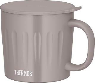 Thermos JTA-450 GG Vacuum Insulated Mug, 15.9 fl oz (450 ml), Greige