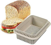 Silikomart 21.004.13.0065 3D Bread Loaf Baking Tin 15 x 10 x 7.5 cm – Grey