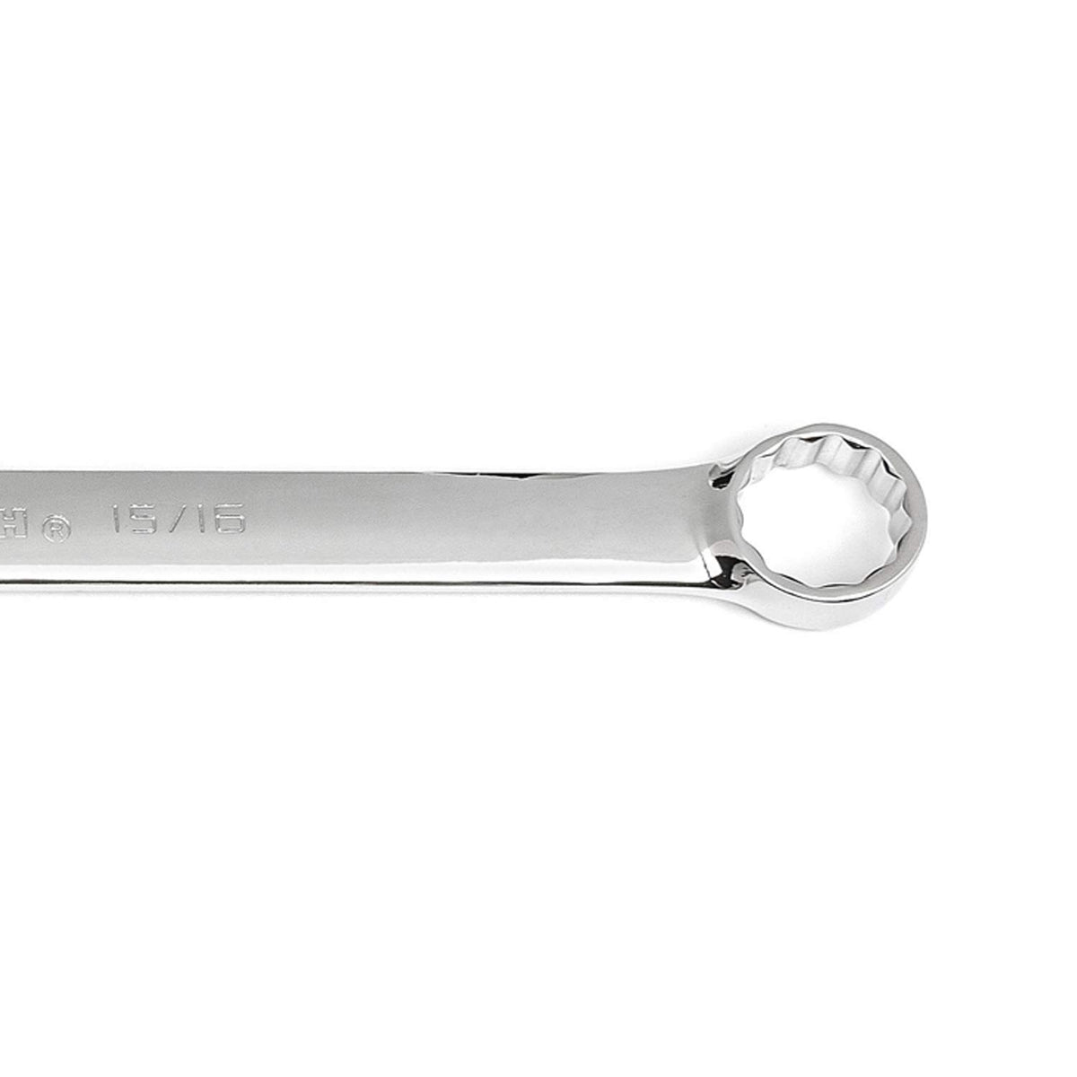 12 Pt. Long Pattern Combination Wrench by GearWrench – 24mm, Alloy Steel, Silver, Model 81663