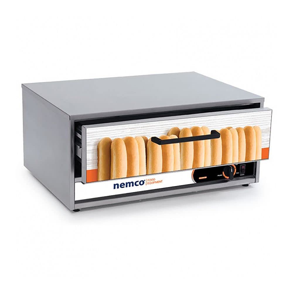 Bun Warmer fits 8075 Roller Grill by Nemco – Stainless Steel, Model 8075-BW