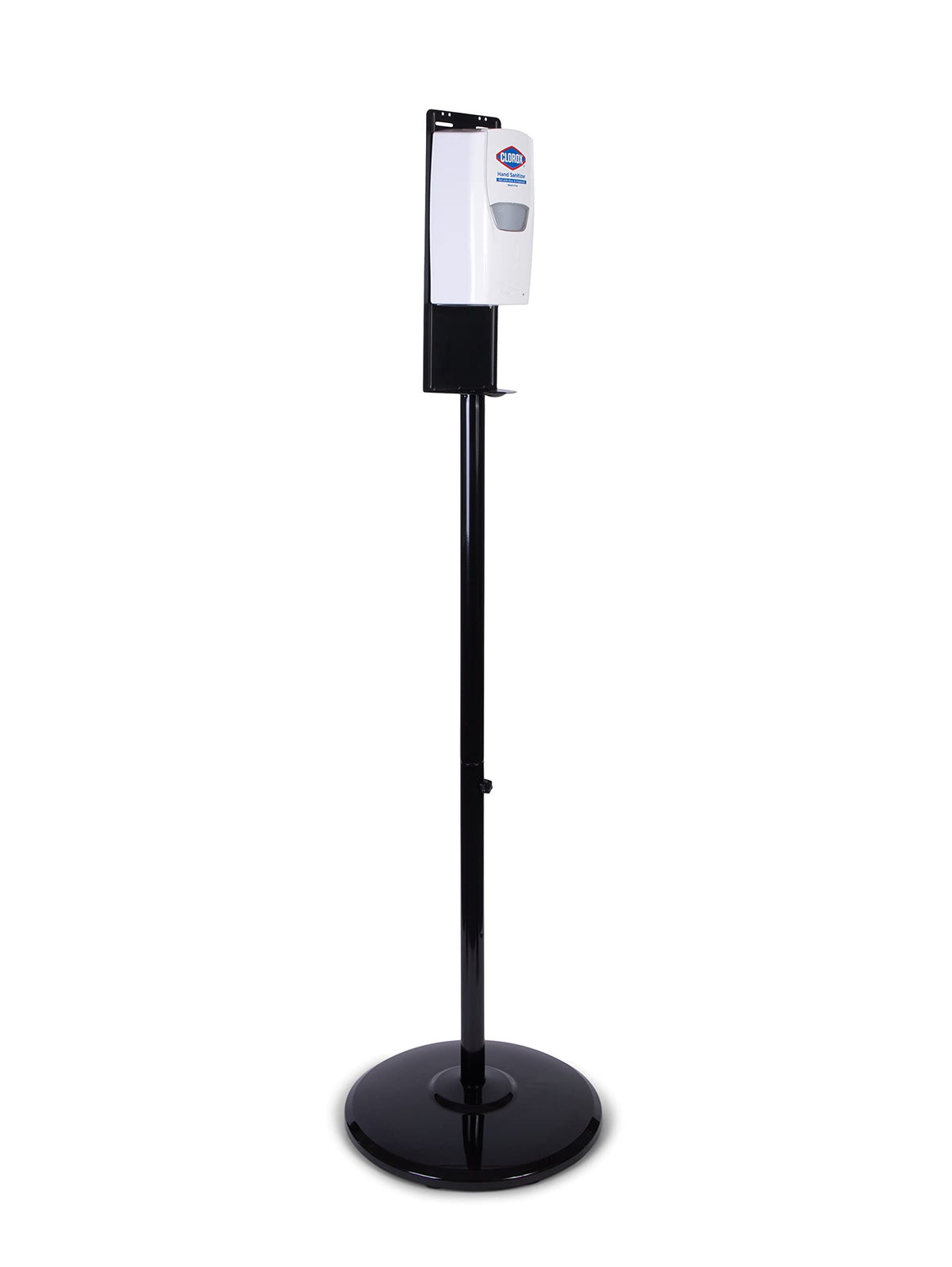 Clorox Dispenser & Black Floor Stand / 34 Ounce (Pack of 1) / 1 Disinfectant Wipes