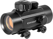 BarskaBarska Red Dot Scope with Weaver Style Base for Handguns Shotguns Rimfire Rifles & Bows