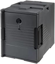 Winco Gray Insulated End-Loading Plastic Food Pan Carrier