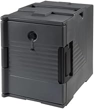 Winco Gray Insulated End-Loading Plastic Food Pan Carrier