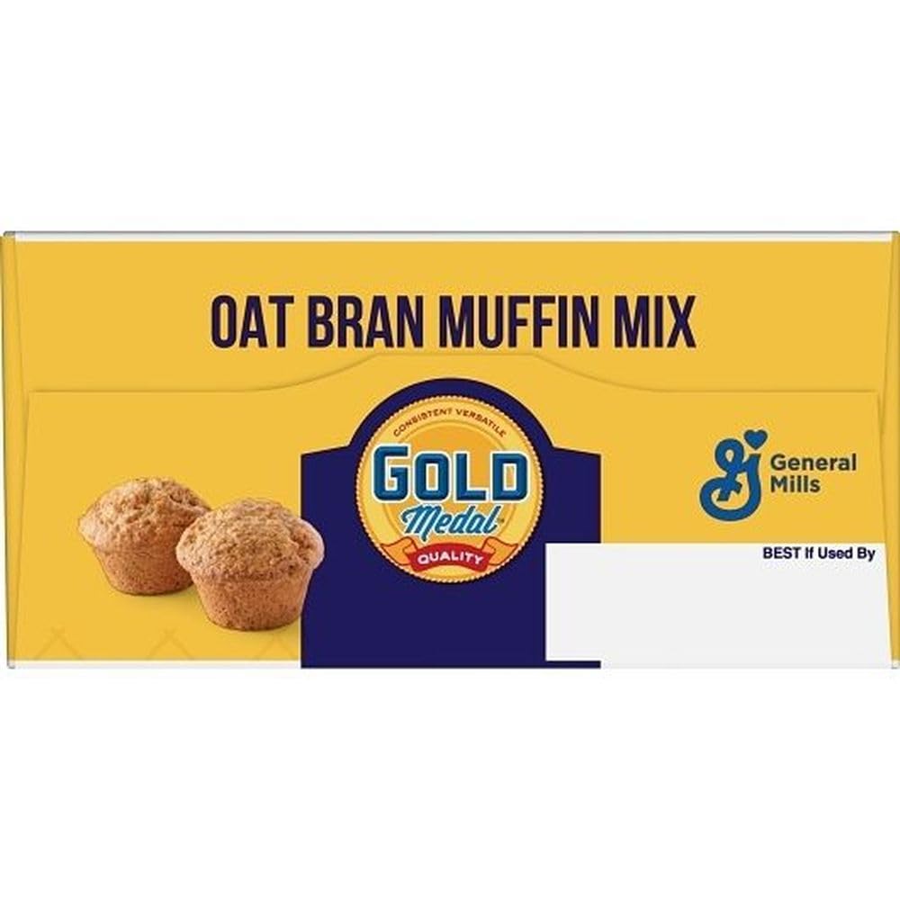 Gold Medal Oat Bran Muffin Mix 6 Case 5 Pound by General Mills – 5 lb, Pack of 6