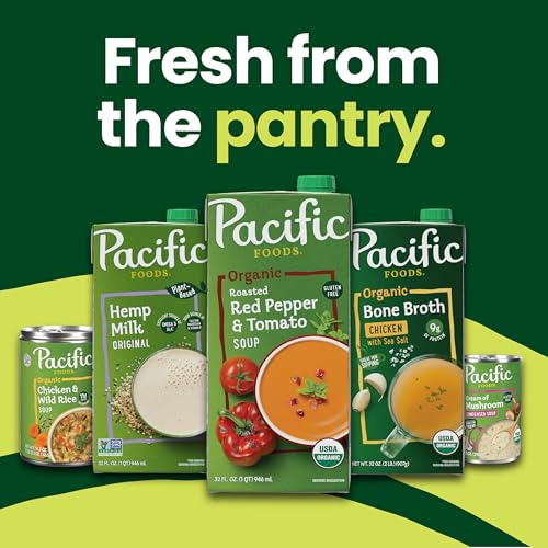 Pacific Foods Original Soy Milk / 32 Fl Oz (Pack of 12) / Original Soy Milk