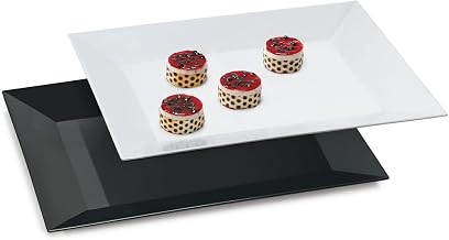 G.E.T. 24" x 18" Black Melamine Serving Tray