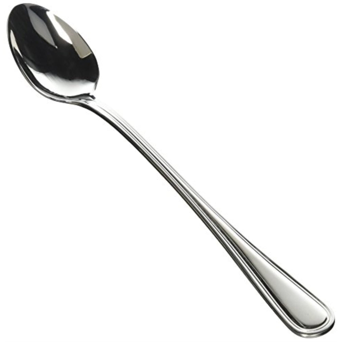 8 1/4" Shangarila Stainless Steel Iced Tea Spoons (Set of 12) by Winco – 18/8, Stainless Steel, Model 0030-02