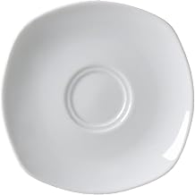 AV-2 Ventana Saucer, 6", Porcelain White (Pack of 36)