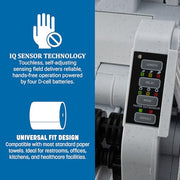 San Jamar Hybrid / Black / 16.5" x 13" x 9.25" Commercial Paper Hand Towel Dispensers