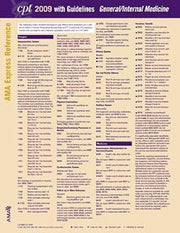 CPT 2009 Express Reference Coding Card Performance Management: Performance