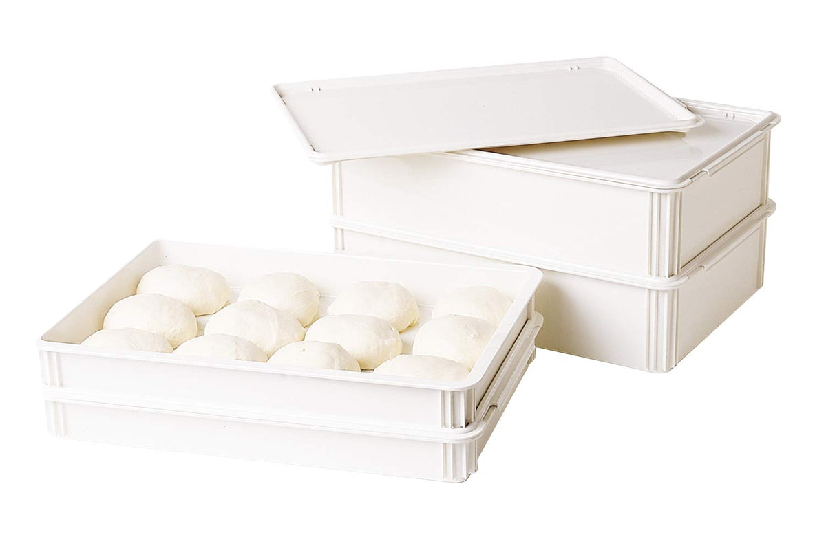 Pizza Dough Box 18" X 26" X 6" White by Cambro – 18" X 26" X 6", White, Pack of 6