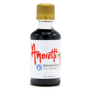 Natural Guarana Extract Water Soluble 2 oz - Highly Concentrated & Perfect For Pastry by Amoretti – 2 oz