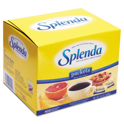 Zero Calorie Sweetener by SPLENDA – 0.04 Ounce (Pack of 400), coffee, Pack of 400, Model SP82004100