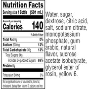Gatorade orange / 20 Fl Oz (Pack of 8) / 1 Sports Drinks