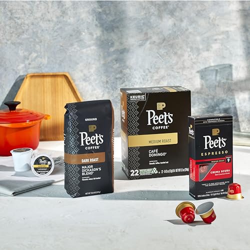 Peet's Coffee Pumpkin Spice / 10 Count (Pack of 1) / Pumpkin Single-Serve Capsules & Pods