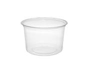 16 oz Clear Plastic Round Deli Container. (Box of 500) by Vegware – 16 ounces, Transparent, Model CF-DC-16