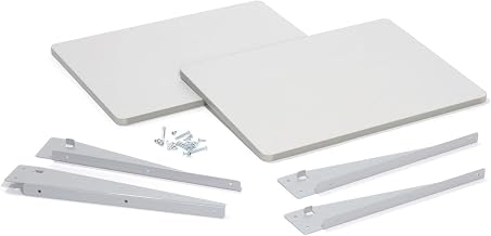 Global Industrial 24" W Server Station Shelf, Set of 2