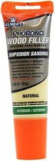 Elmer's E818 6 Pack 3.25 oz. Interior/Exterior Probond Wood Filler, Natural