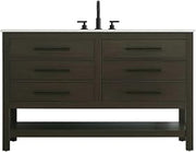 Karson Bathroom Vanity Mocha Brown