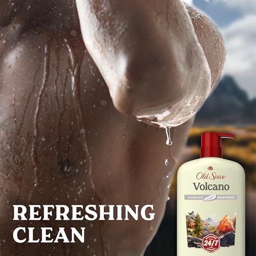 Old Spice 30 Fl Oz (Pack of 4) / Revitalizing with Charcoal / Black Body Washes