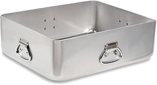 Vollrath Roasting Pan, Aluminum 20 7/8" x 17 3/8" x 7" - 68391