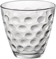 Bormioli Rocco 074208 Set of 6 Water Cups, 26 cl, Dots
