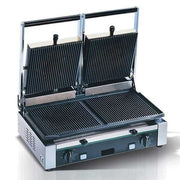 (PDR3000) - 20" Grooved Panini Grill by Eurodib – Stainless Steel, Model CPM-PDR3000