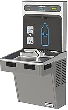 HTHB-HAC8PV-WF HydroBoost Refrigerated Bottle Filling Station W/Filter, Platinum Vinyl