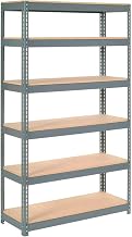 Global Industrial Boltless Extra Heavy Duty Shelving 48" W x 18" D x 84" H,