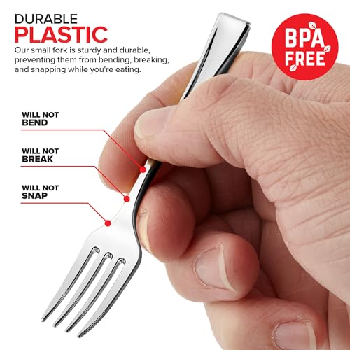 Stock Your Home Mini Fork / Silver / 1 Forks