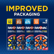 Rayovac 12 Count / Orange Tab / Size 13 Batteries & Chargers