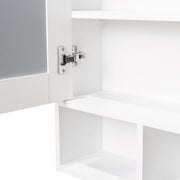 Optim Medicine Cabinet Organizer by Tuhome – Engineered Wood, White, Model GLB11020