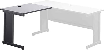 Global Industrial Left Handed Return Table, 36" W, Gray